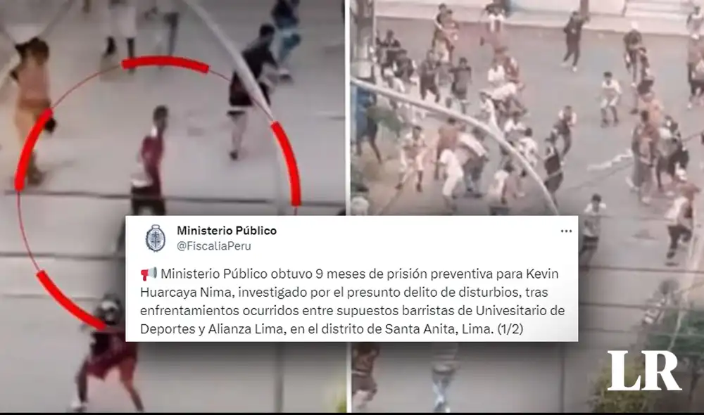 La PNP sigue en busca de todos los presuntos responsables del enfrentamiento entre supuestos barristas de Universitario y Alianza Lima. Foto: composición LR