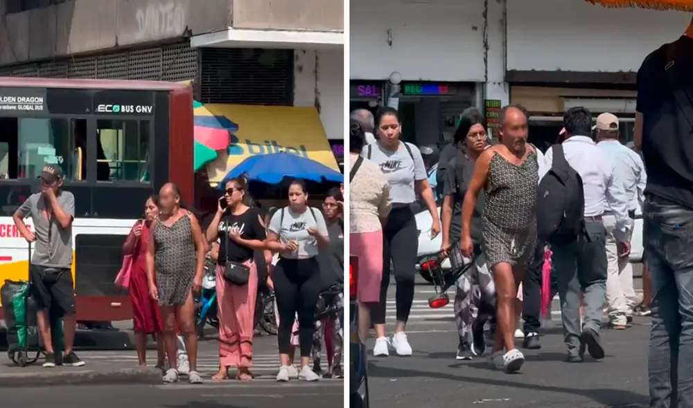Muchos usuarios en redes opinaron que por el calor hacemos lo posible por mantenernos fresco. Foto: composición LR/TikTok/@jesusedu007