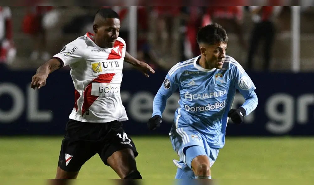 Sporting Cristal sufrió las expulsiones de Ignácio y Leonardo Díaz. Foto: X/Conmebol Libertadores