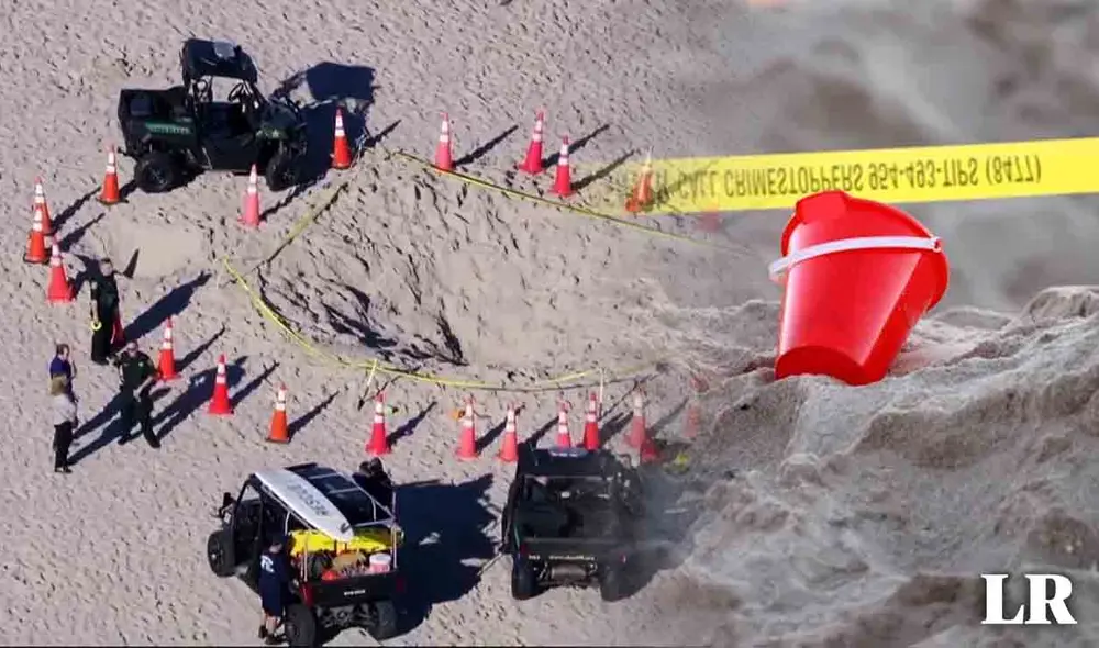 De momento se desconoce si es que los menores que se hundieron en la arena de Lauderdale-By-The-Sea estaban acompañados por un adulto. Foto: composición LR/ABC News/Usa Today De momento se desconoce si es que los menores que se hundieron en la arena de Lauderdale-By-The-Sea estaban acompañados por un adulto. Foto: composición LR/ABC News/Usa Today