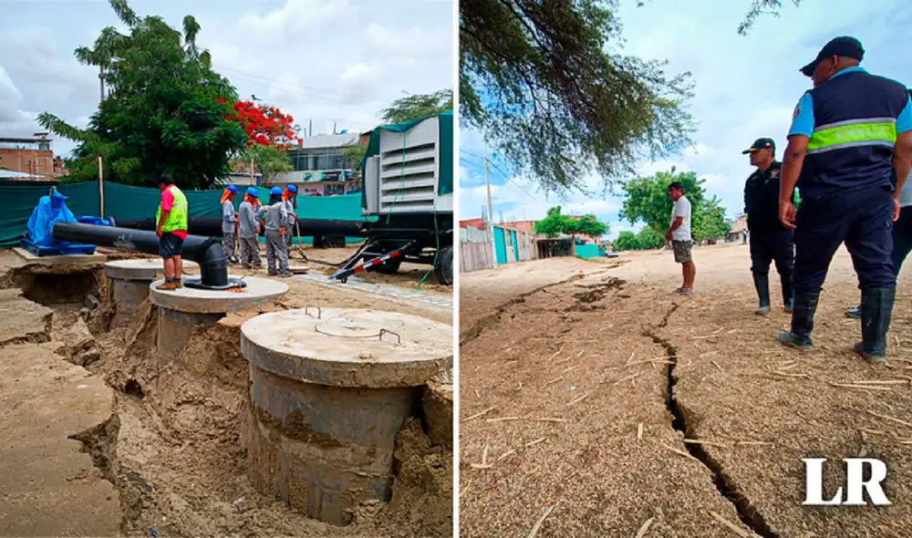 Vecinos temen sufrir inundaciones tras la presencia de cangrejeras en obra. Foto: Maribel Mendo LR Vecinos temen sufrir inundaciones tras la presencia de cangrejeras en obra. Foto: Maribel Mendo LR