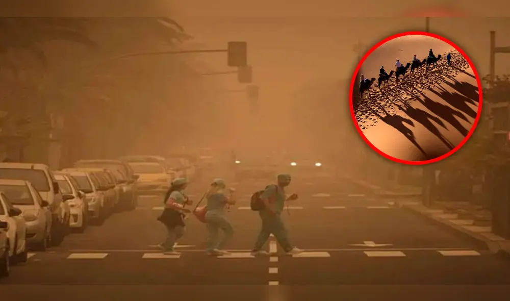 Aproximadamente, son 5.000 kilómetros los que separan la costa venezolana de la sahariana. Foto: composición LR/AFP/archivo Aproximadamente, son 5.000 kilómetros los que separan la costa venezolana de la sahariana. Foto: composición LR/AFP/archivo