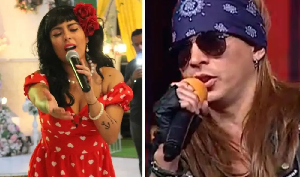 La imitadora de Mon Laferte, Goretty Ríos, estaría recibiendo el apoyo del Ministerio de la Mujer después de este episodio de violencia. Foto: Composición LR/Goretty Ríos/Facebook/Captura Latina