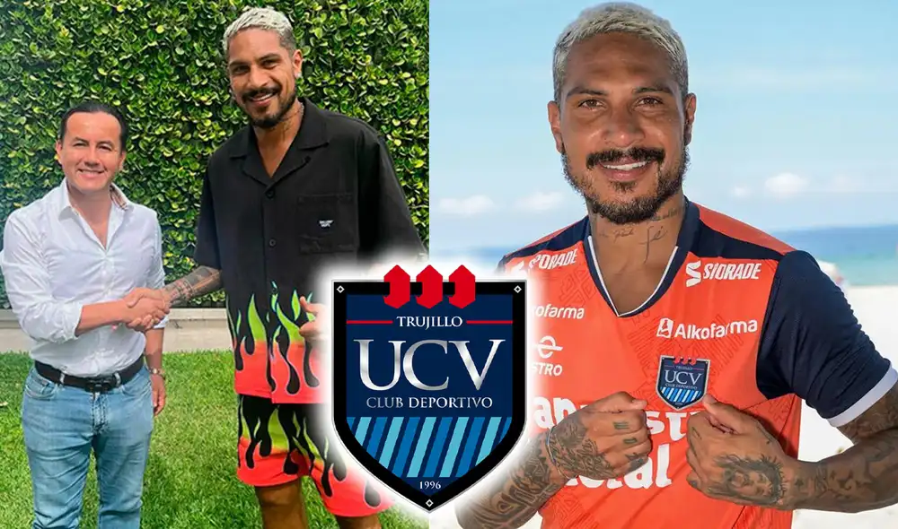 Paolo Guerrero jugará por primera vez en el fútbol peruano de manera profesional. Foto: composición GLR/UCV