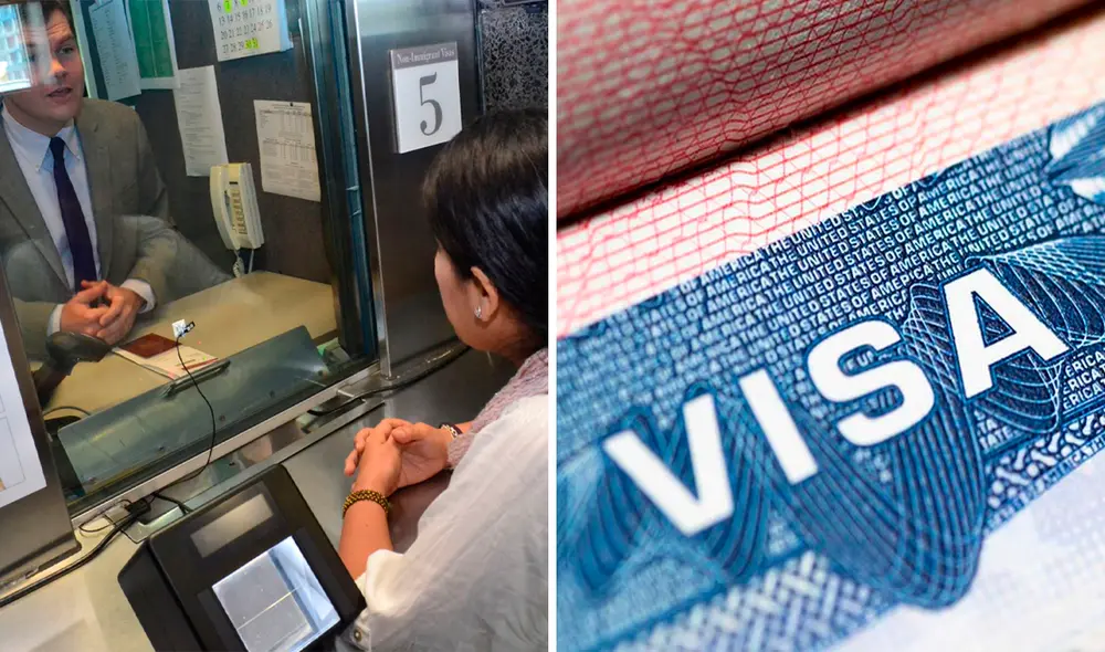 No hay un límite específico en la cantidad de veces que una persona puede postular a la visa americana. Foto: composición LR/Andina