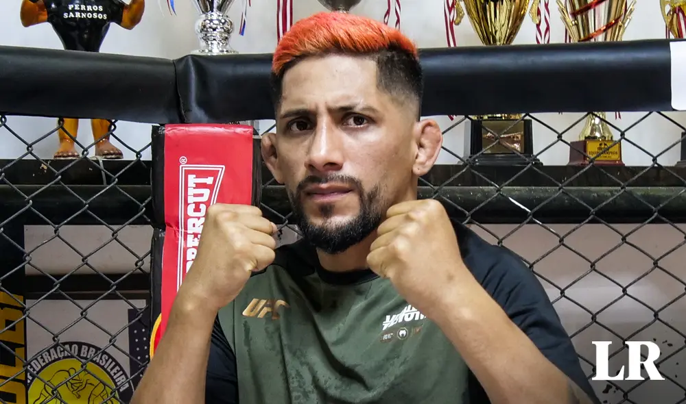 Daniel 'Soncora' Marcos ganó su contrato con la UFC en el 2022. Foto: Óscar Marín/La República