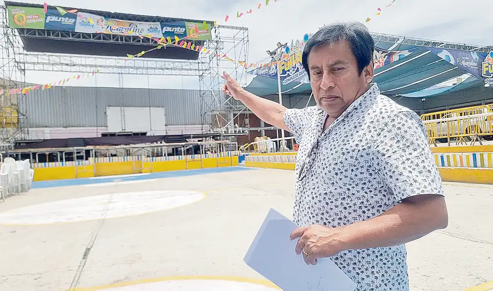 Preocupado. Juan Pablo Fernández dice: “Yo no soy el dueño, solo soy el administrador”. Foto: difusión