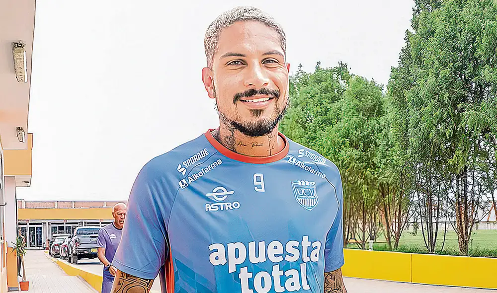 Se sumó. El delantero se vistió de corto y anotó un gol en su primer día como jugador de la Vallejo. Foto: difusión