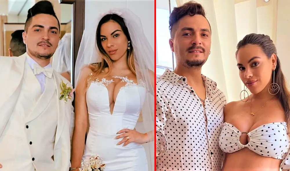 Aída Martínez se casó en el 2020, en una ceremonia secreta. Foto: composición LR/Instagram/Aída Martínez