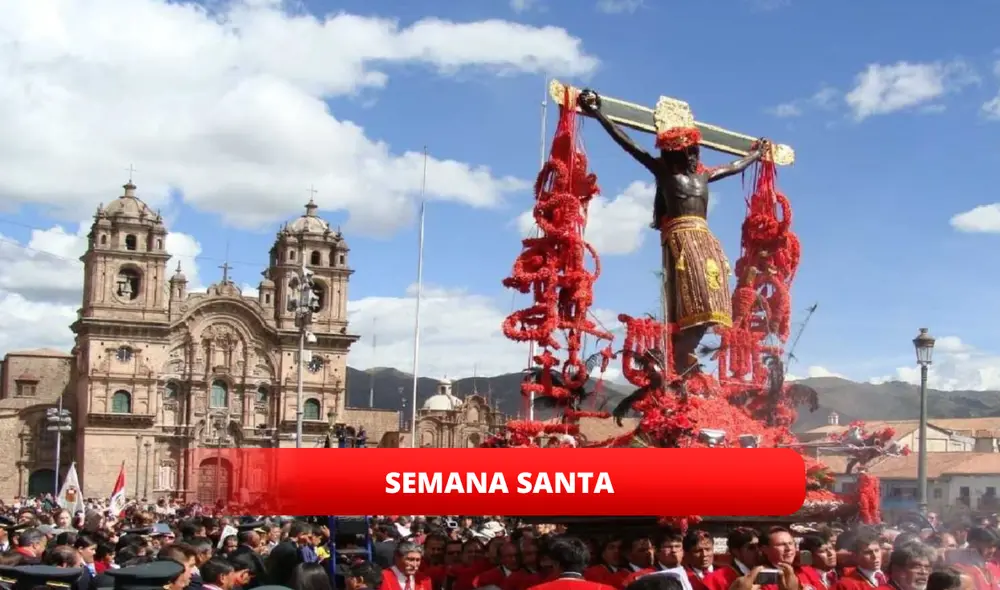 Cada año, el Señor de los Temblores sale a las calles de Cusco por Semana Santa. Foto: Sumac Machui Picchu Hotel Cada año, el Señor de los Temblores sale a las calles de Cusco por Semana Santa. Foto: Sumac Machui Picchu Hotel
