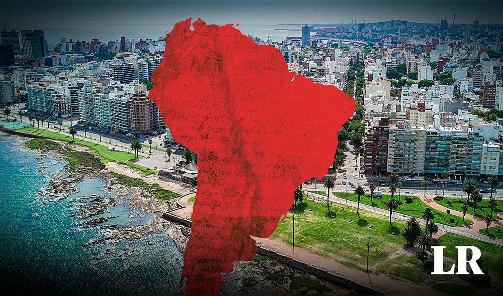 El país más pequeño de Sudamérica tiene una superficie de aproximadamente 163,820 km². Foto: composición LR