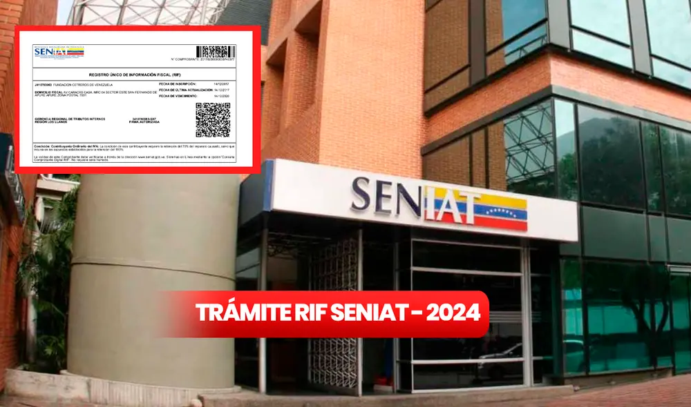Actualiza RIF o crea uno desde cero con esta sencilla guía. Foto: composición LR/archivo/SENIAT