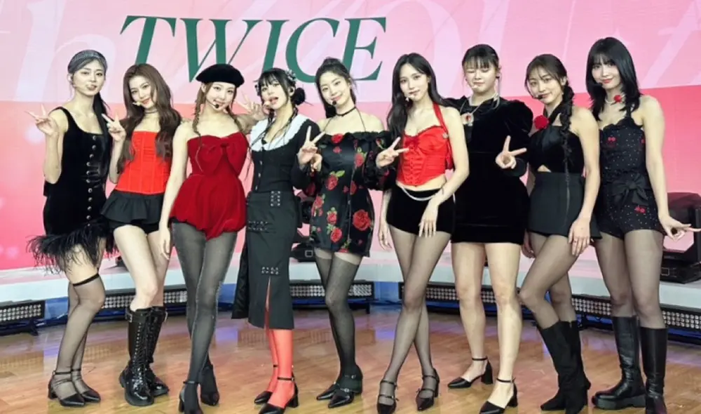 TWICE en 'Today show' y su espectacular presentación de su single principal, 'ONE SPARK'. Foto: composición LR/X JYPETWICE