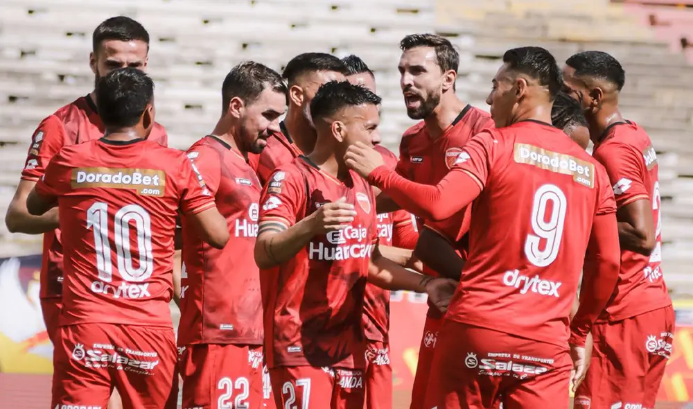 Sport Huancayo se convirtió en el nuevo líder y supera a Universitario por un punto. Foto: Liga 1 Sport Huancayo se convirtió en el nuevo líder y supera a Universitario por un punto. Foto: Liga 1