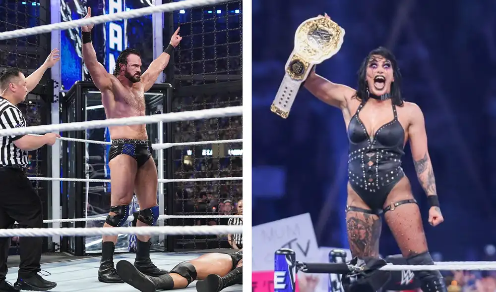 WWE Elimination Chamber: el evento se desarrolló este sábado 24 de febrero. Foto: composición LR/WWE