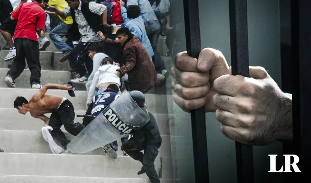 Delito de disturbios fue incluido en Código Penal a través de modificaciones. Foto: composición de Fabrizio Oviedo/La República/Andina