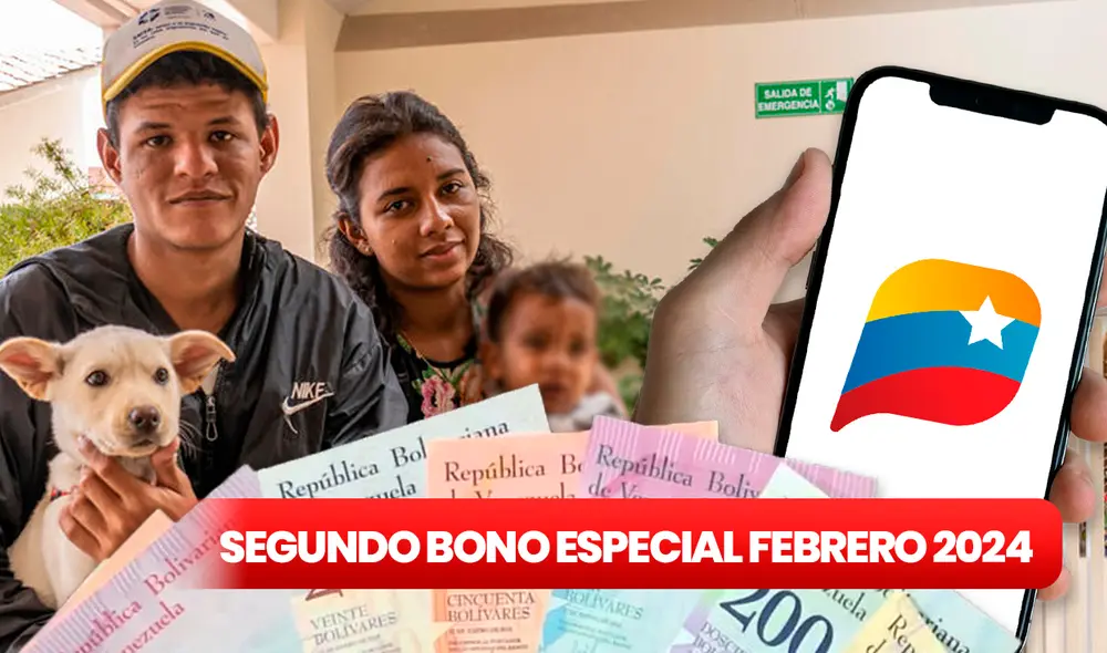 Revisa las fechas de pago del segundo bono especial de febrero 2024. Foto: composición LR/ACNUR/Patria