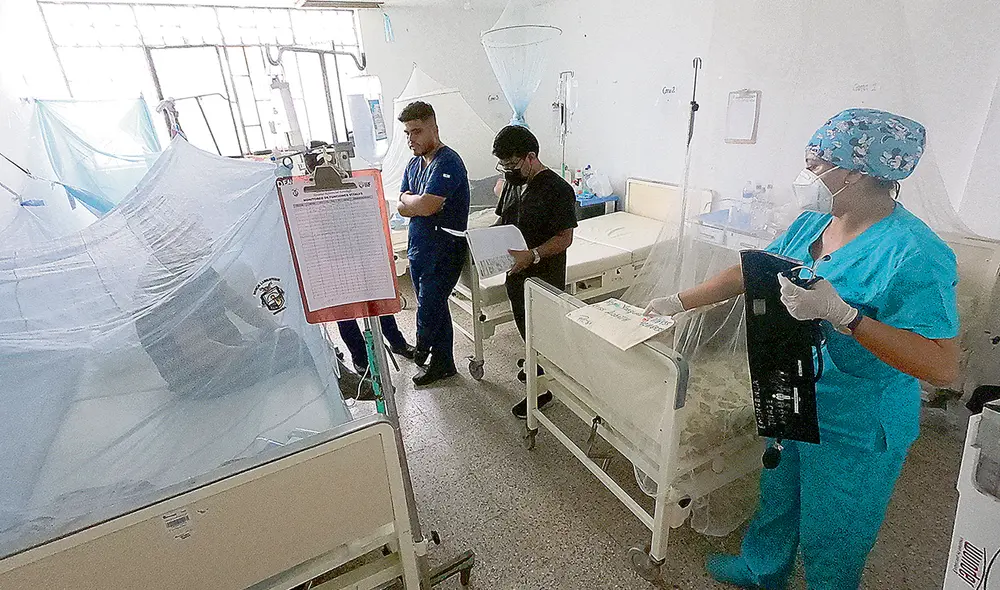 Alerta. Pacientes con dengue han empezado a llegar mostrando complicaciones. Se requieren más personal e insumos. Foto: difusión