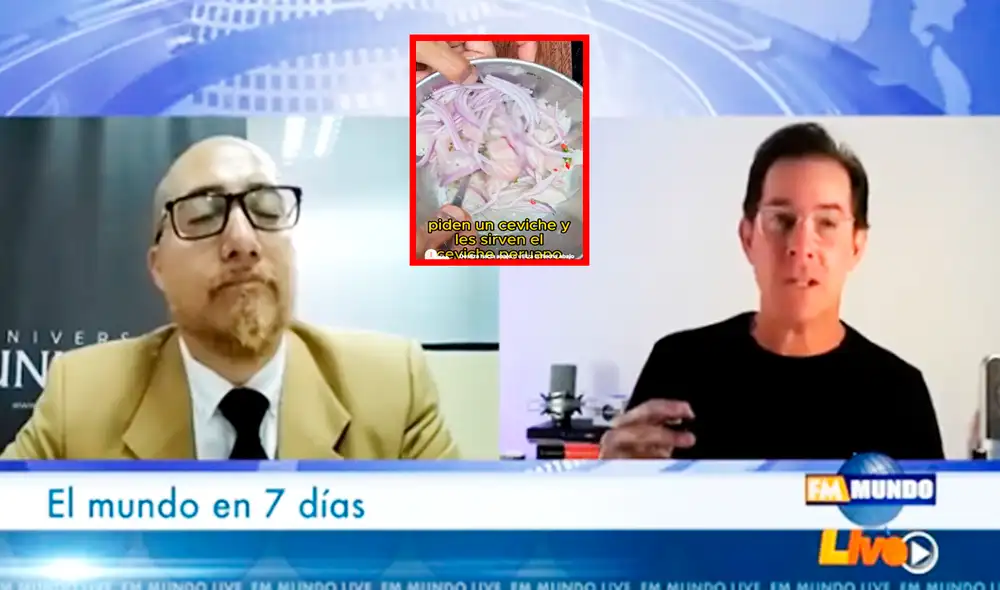 Usuarios en TikTok elogiaron el sabor del ceviche peruano. Foto: composición LR/TikTok/@peruinti Usuarios en TikTok elogiaron el sabor del ceviche peruano. Foto: composición LR/TikTok/@peruinti