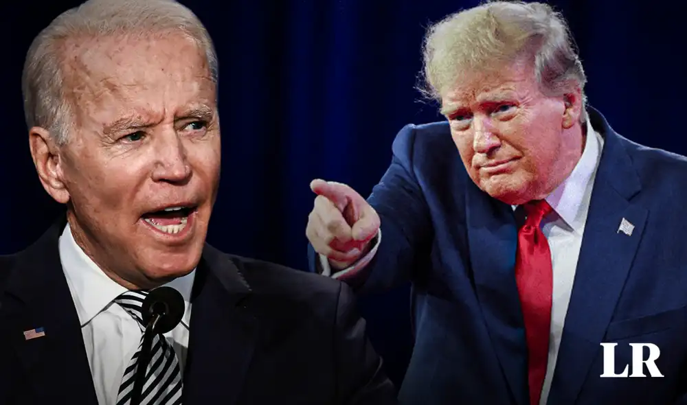 Trump, candidato favorito para las elecciones de noviembre, ha adoptado una retórica antimigratoria en sus mítines de campaña. Foto: composición de Jazmin Ceras/LR/AFP. Video: Imagen Noticias