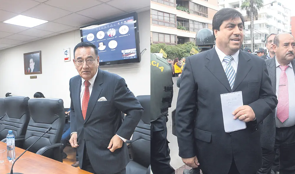 Rivales. Gastón Soto postuló el año pasado a ser defensor del Pueblo y Raúl Canelo fue contratado en su momento como abogado del suspendido procurador Daniel Soria. Foto: difusión