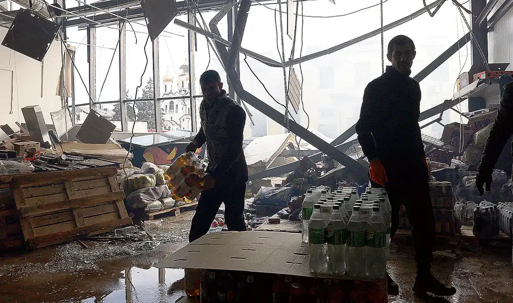 Segundo año culminado. La comunidad internacional parece estar retirando filas ante el desgaste militar ucraniano actual. Foto: difusión