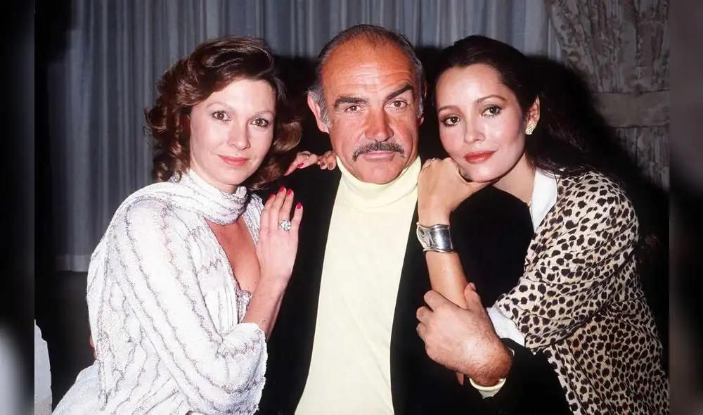 Pamela Salem  junto a Sean Connery.
