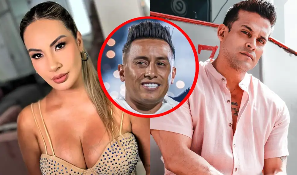 Pamela López dio a conocer también que la relación entre Christian Domínguez y Pamela Franco no pasaba por su mejor momento en noviembre del 2023. Foto: composición LR/Instagram/Pamela López/Christian Domínguez/Difusión - Video: ATV