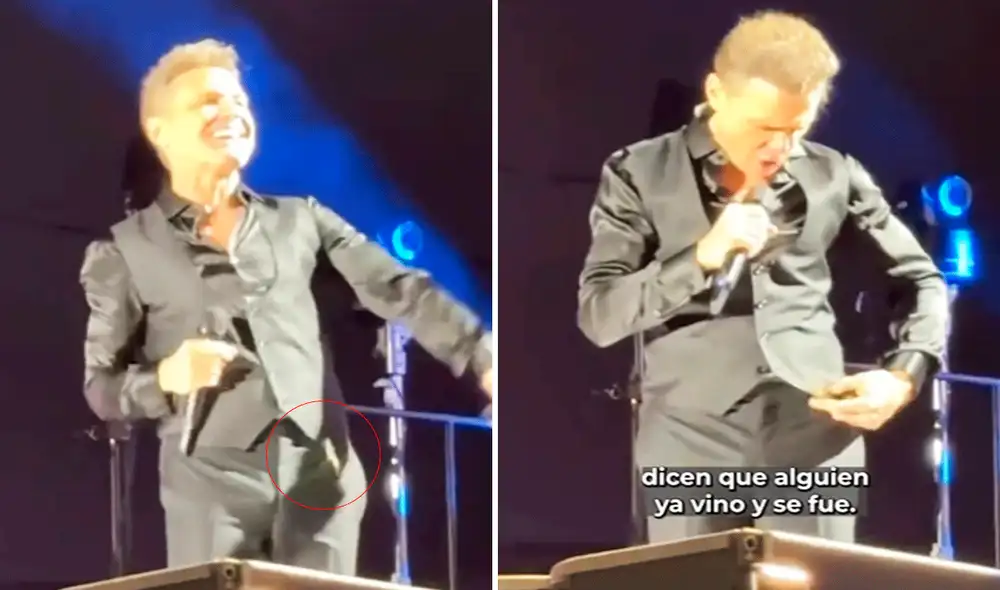 El cantante solo atinó a ponerlo a buen recaudo. Foto: composición LR/TikTok/@latinus_us