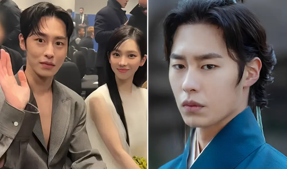 Lee Jae Wook y Karina de aespa fueron captados en público durante la Semana de la Moda de Milán. Foto: composición LR/Dispatch/tvN