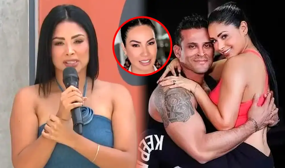 Pamela Franco habló, además, de su estado actual con su expareja Christian Domínguez tras los hechos ocurridos en las últimas horas. Foto: composición LR / América TV / Instagram Pamela Franco / Instagram Pamela López - Video: América TV