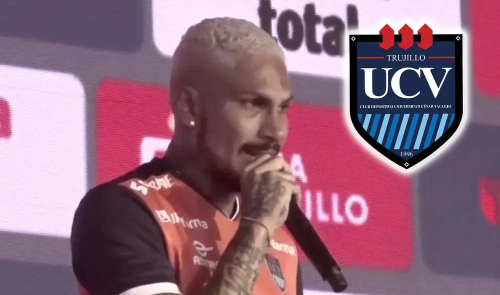 Paolo Guerrero jugará en la César Vallejo por toda la temporada 2024. Foto: composición GLR/captura UCV