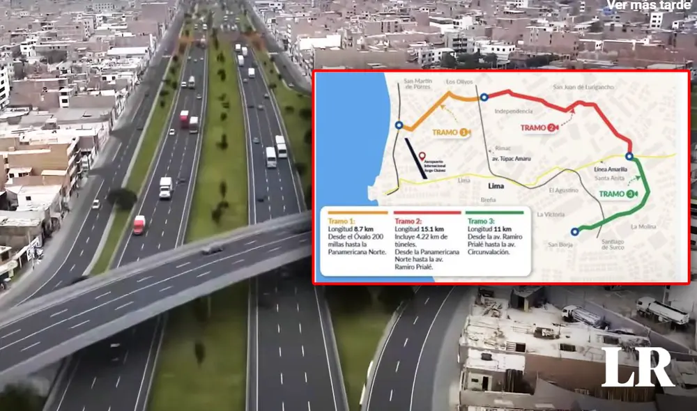 Anillo Vial Periférico promete ser una de las autopistas más modernas del Perú. Foto: composición de Fabrizio Oviedo/La República