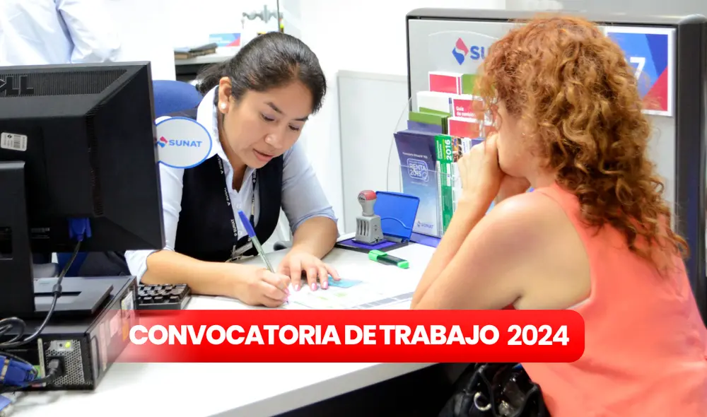 La convocatoria de trabajo de Sunat está disponible hasta el miércoles 6 de marzo. Foto: composición LR/Sunat