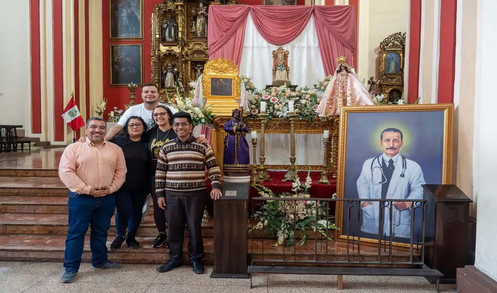 La Pastoral Católica Venezolana en Lima sigue sumando más representaciones religiosas del país llanero en el Santuario de Santa Rosa de Lima. Foto: @BENY032