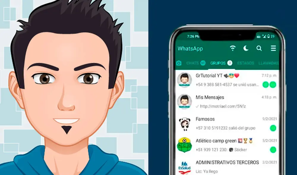 WhatsApp Plus solo está disponible en Android. Foto: composición LR/github/telemetro WhatsApp Plus solo está disponible en Android. Foto: composición LR/github/telemetro