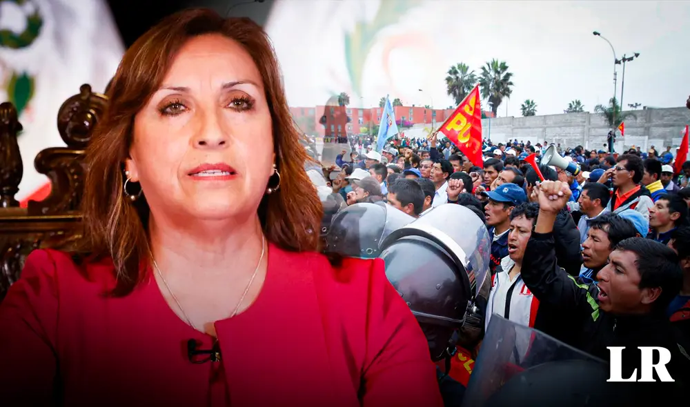 La presidenta Dina Boluarte indicó que los docentes no deben "buscar justificaciones para no hacer las cosas". Foto: composición LR de Gerson Cardoso/Andina La presidenta Dina Boluarte indicó que los docentes no deben "buscar justificaciones para no hacer las cosas". Foto: composición LR de Gerson Cardoso/Andina