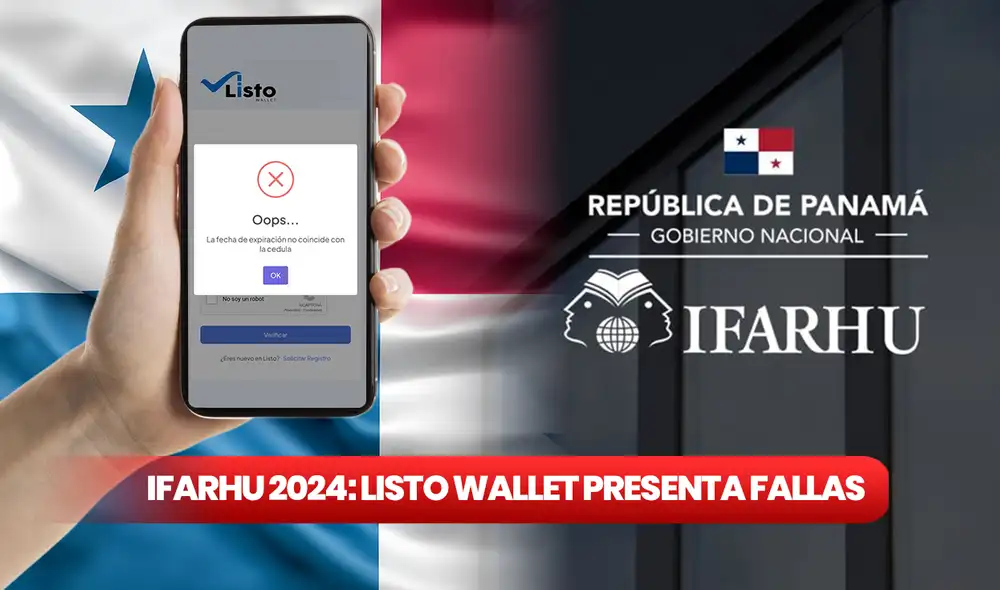 Beneficiarios reportan dificultades para acceder a Listo Wallet y confirmar la recepción del pago del PASE-U. Foto: composición LR/Ifarhu/Freepik