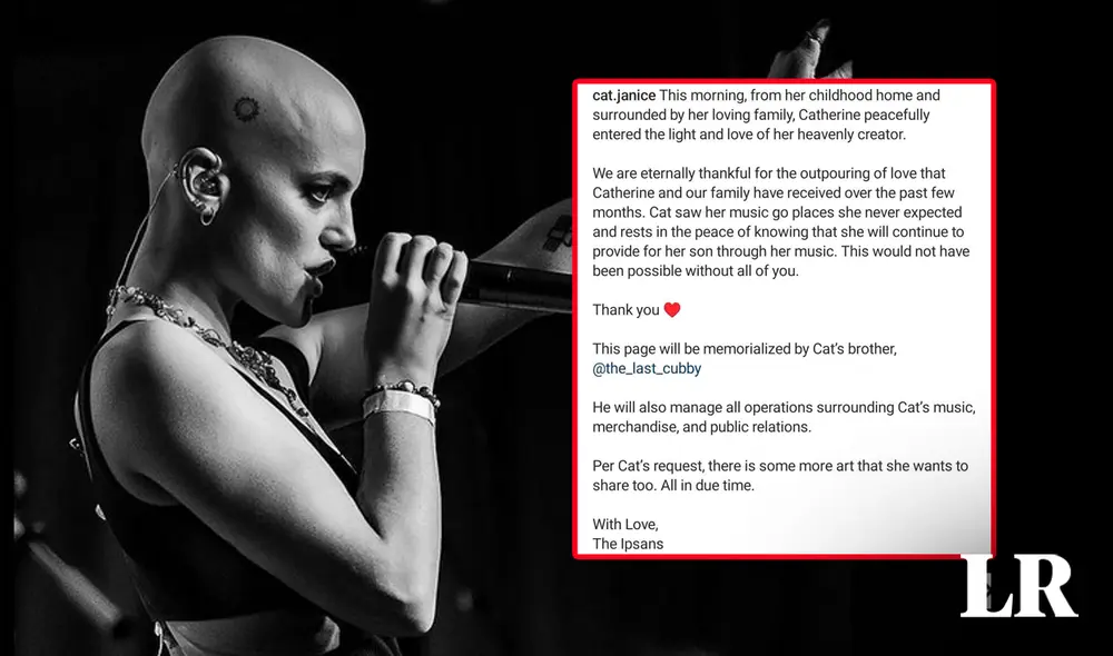 La noticia de su deceso se conoció a través de su cuenta de Instagram. Foto: composición LR/elcorreo/Instagram