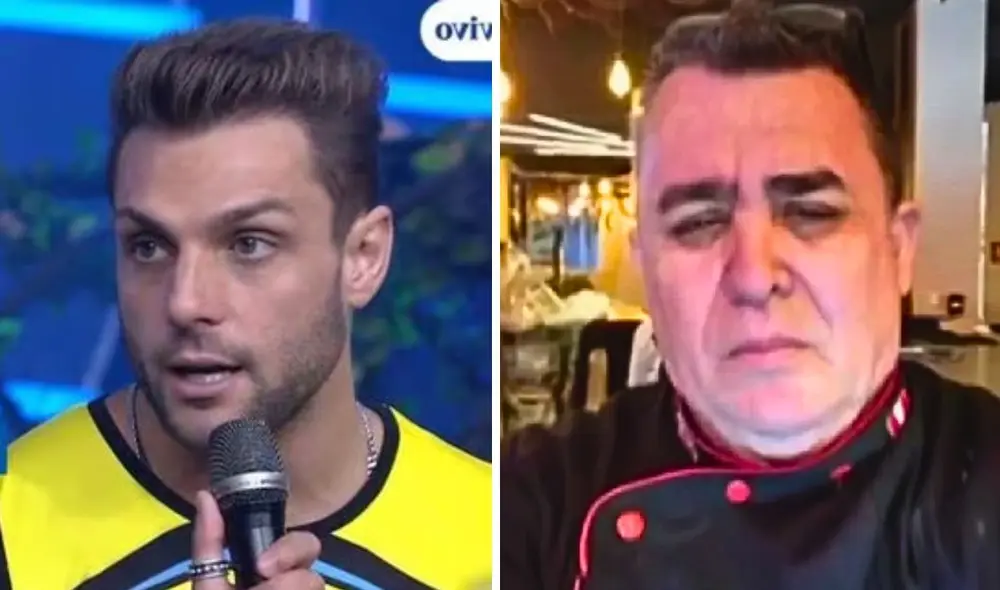 Nicola Porcella hace unos días inauguró su restaurante de comida peruana Taypá en México. Foto: composición LR/capturas de América TV y ATV