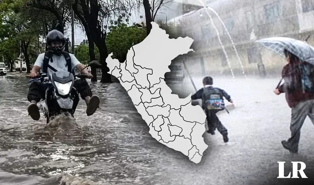 Intensas precipitaciones azotan a diferentes regiones del Perú. Foto: composición de Fabrizio Oviedo/LR/Almendra Ruesta/LR