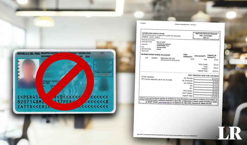 La ANPD recomienda solo dar el número DNI si pides una boleta electrónica. Foto: composición LR/Freepik La ANPD recomienda solo dar el número DNI si pides una boleta electrónica. Foto: composición LR/Freepik