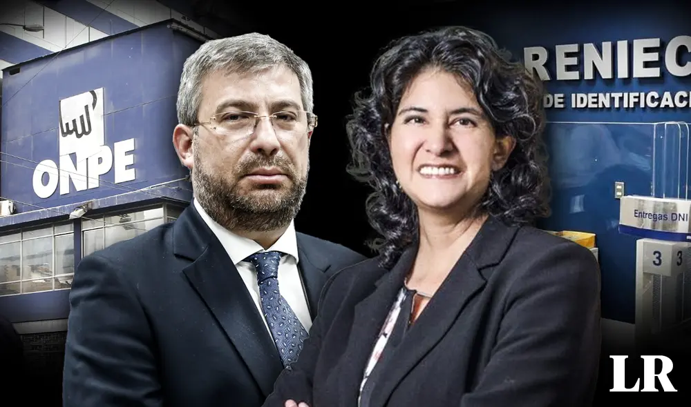 Ambos funcionarios serán evaluados por la JNJ para conocer si serán ratificados o no en el cargo. Foto: composición LR