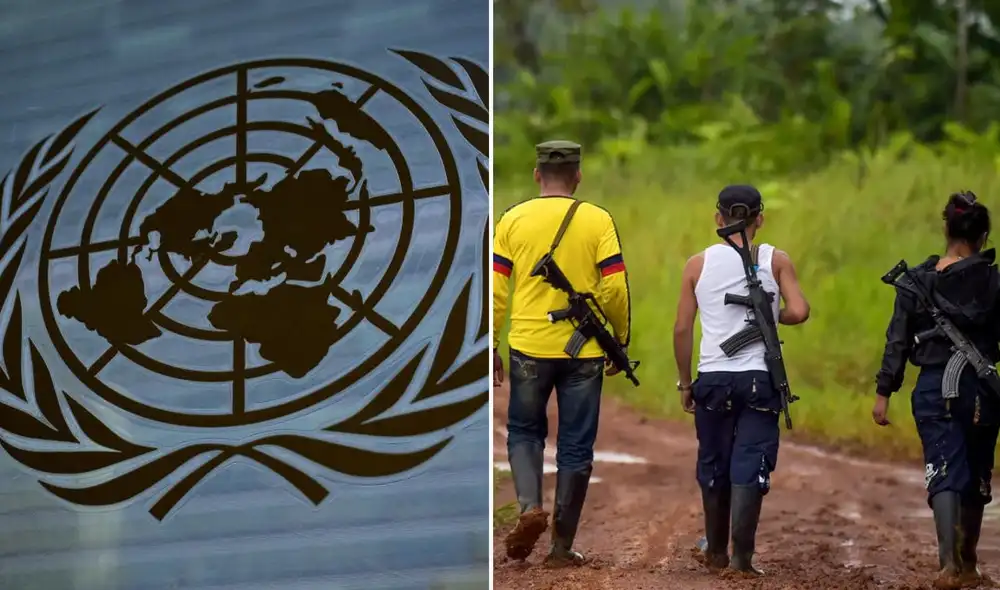 La ONU señaló su profunda preocupación por la situación que vive el pueblo indígena nasa en el Cauca. Foto: Composición LR/John Minchillo (AP)/ Raúl Arboleda (AFP)