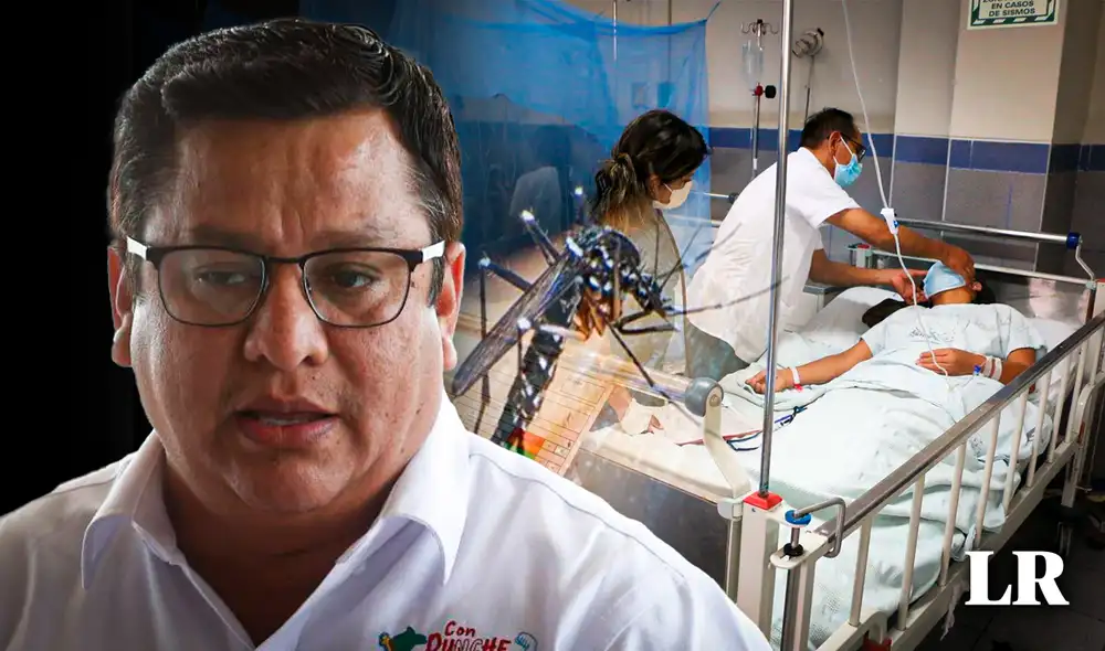 El ministro de Salud, César Vásquez, indicó que su cartera ha gestionado la compra de la vacuna contra el dengue. Foto: composición de Gerson Cardoso/La República/Andina