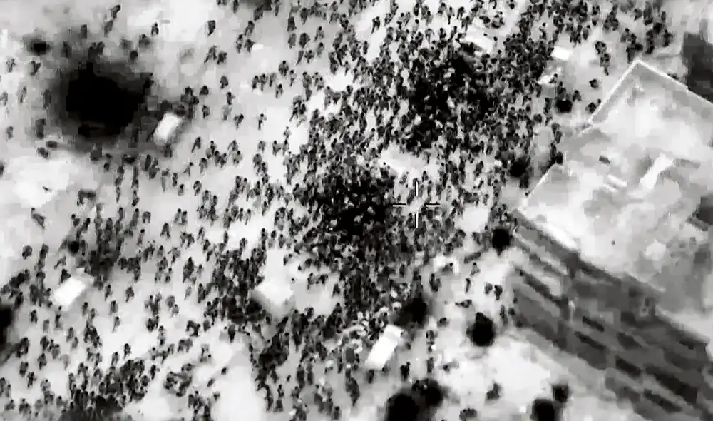 Consternación internacional. Las terribles imágenes de lo que algunos llaman “masacre” han dado la vuelta al mundo. Foto: difusión Consternación internacional. Las terribles imágenes de lo que algunos llaman “masacre” han dado la vuelta al mundo. Foto: difusión