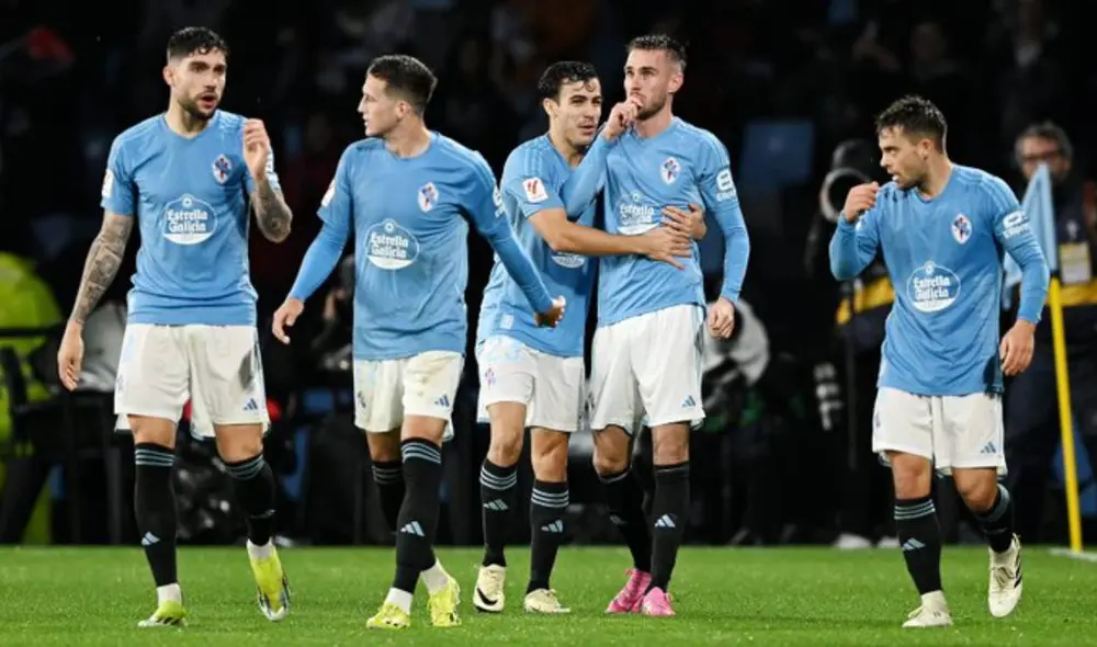 Celta de Vigo vs. Almería jugaron en el estadio de Balaídos. Foto: difusión Celta de Vigo vs. Almería jugaron en el estadio de Balaídos. Foto: difusión