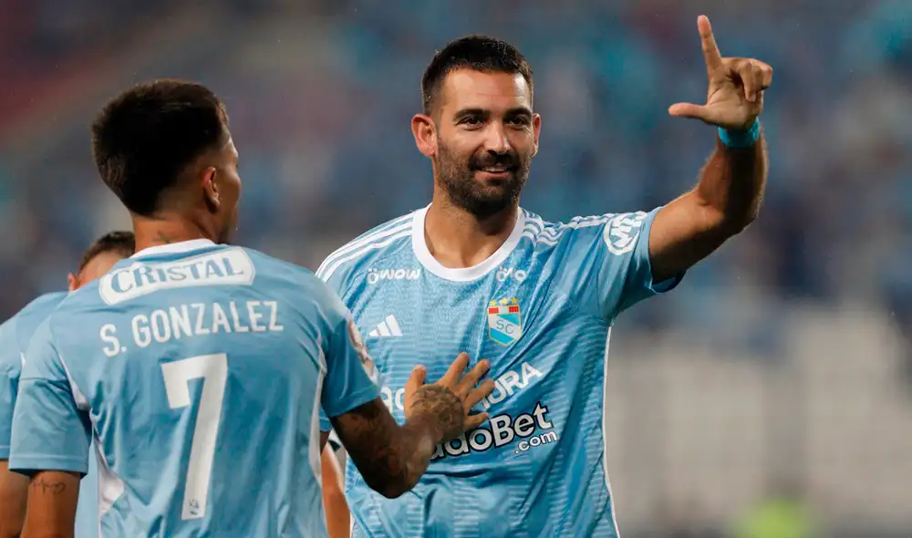 Martín Cauteruccio ha anotado más del 60% de los goles de Sporting Cristal en esta Liga 1 2024. Foto: Luis Jiménez/GLR