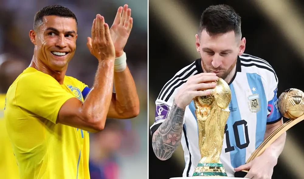 Cristiano Ronaldo juega en Liga Profesional Saudí y Lionel Messi en la Major League Soccer (MLS). Foto: composición LR/El Mercurio/difusión Cristiano Ronaldo juega en Liga Profesional Saudí y Lionel Messi en la Major League Soccer (MLS). Foto: composición LR/El Mercurio/difusión