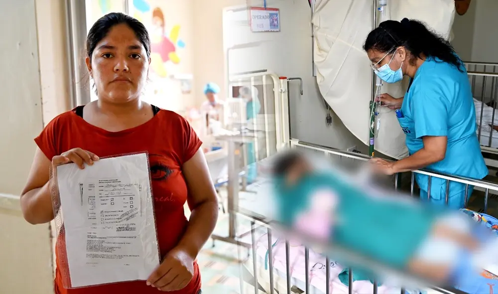 Curandera le habría echado un líquido caliente a la menor, según la madre. Foto: composición de Jazmín Ceras/La República